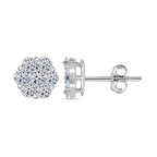LUXURIANT DIAMOND Schmuckset: SI Labor Diamant Ohrringe & Anhänger - 0,51 ct.