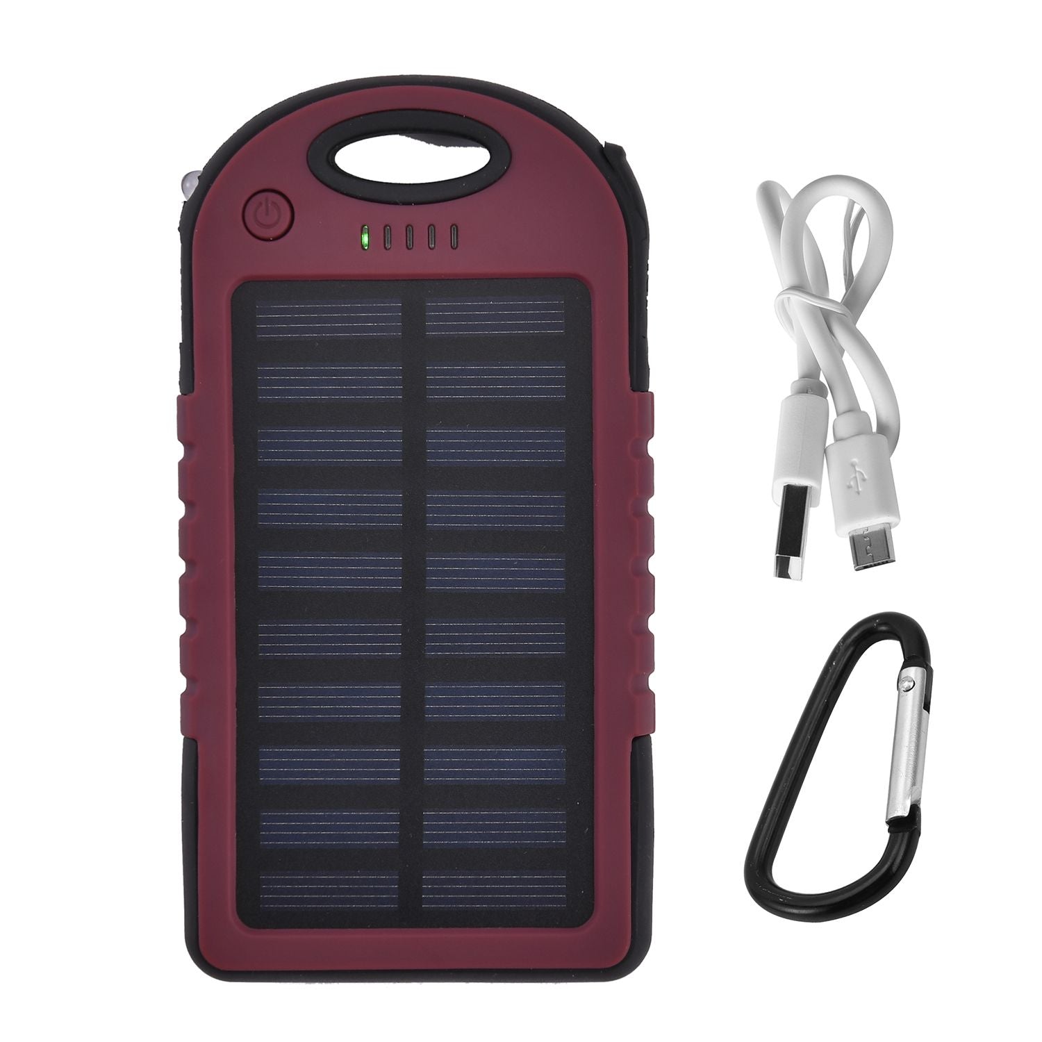 Beheizbare Weste mit 4 Heizzonen, inkl 5000Mah Solar Powerbank, Camouflage
