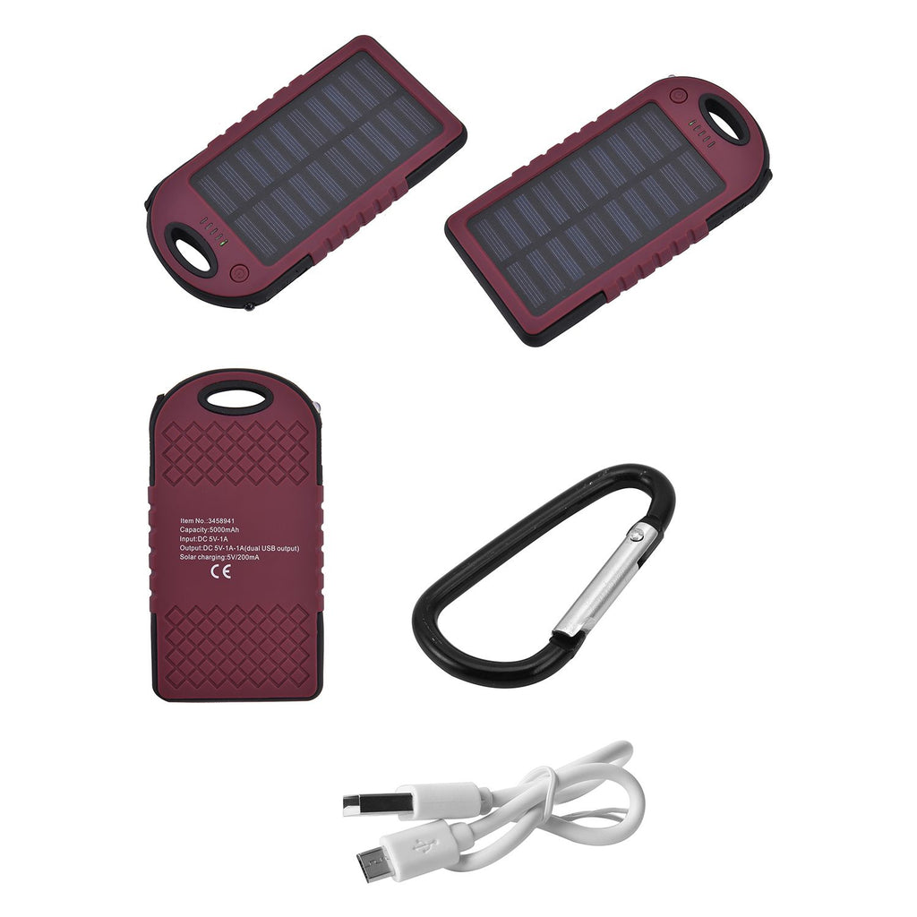 Beheizbare Weste mit 4 Heizzonen, inkl 5000Mah Solar Powerbank, Camouflage