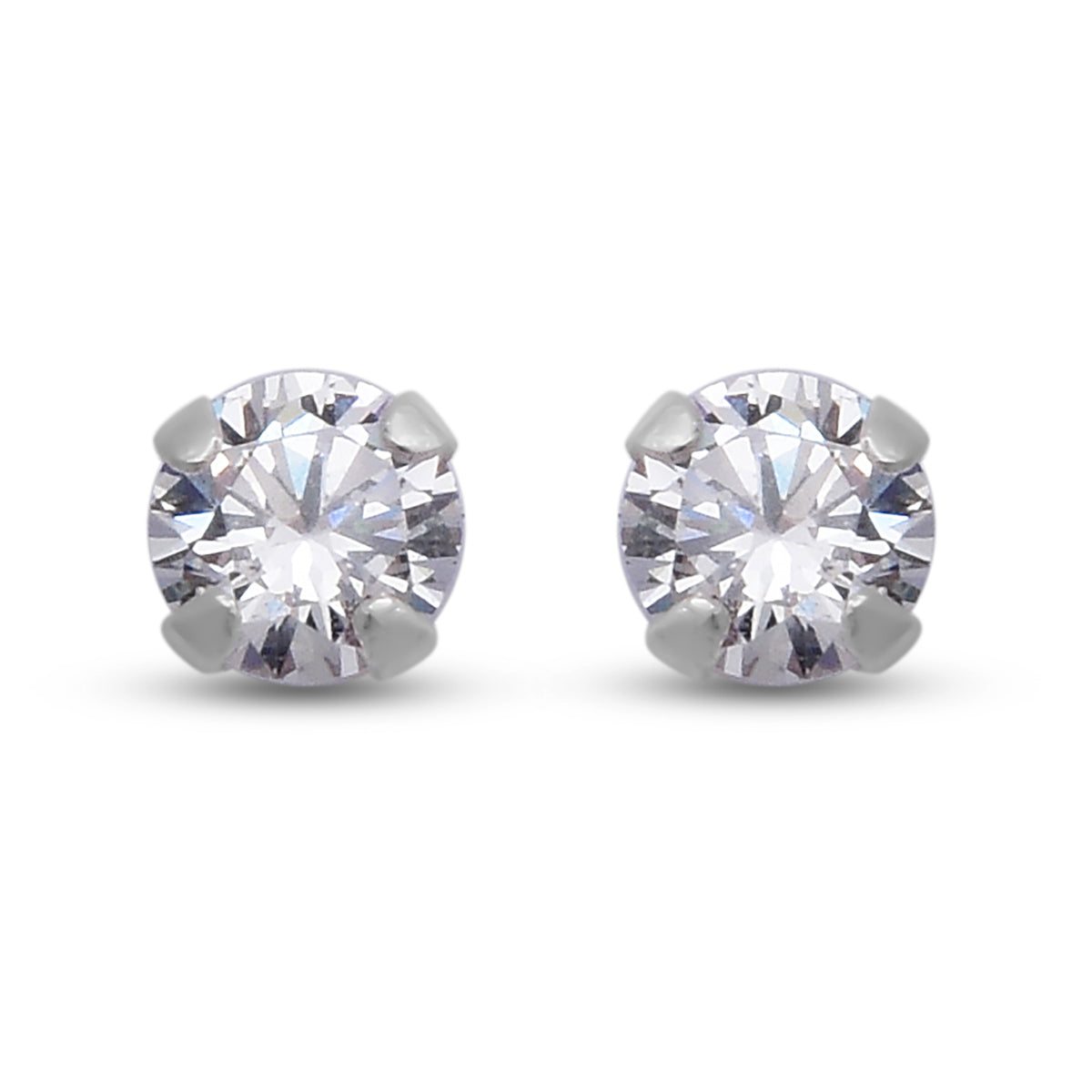 Weißer Zirkonia Schmuckset   ca. 2,28 ct