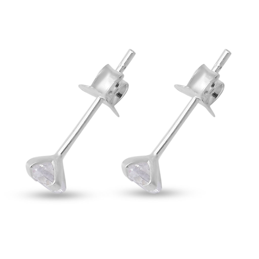 Weißer Zirkonia Schmuckset   ca. 2,28 ct