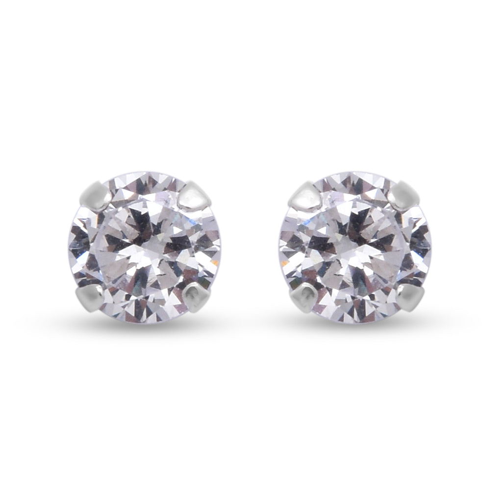 Weißer Zirkonia Schmuckset   ca. 2,28 ct