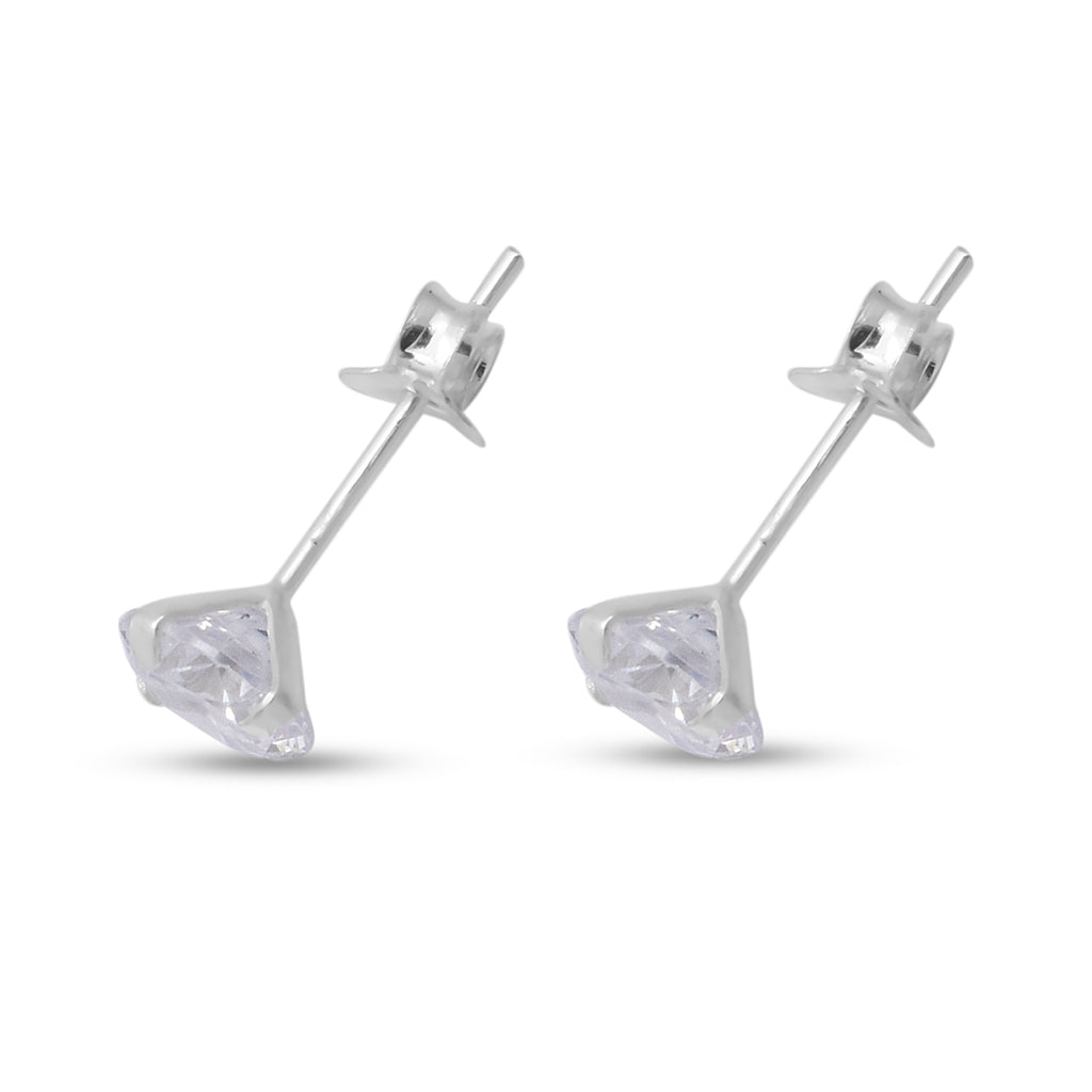 Weißer Zirkonia Schmuckset   ca. 2,28 ct