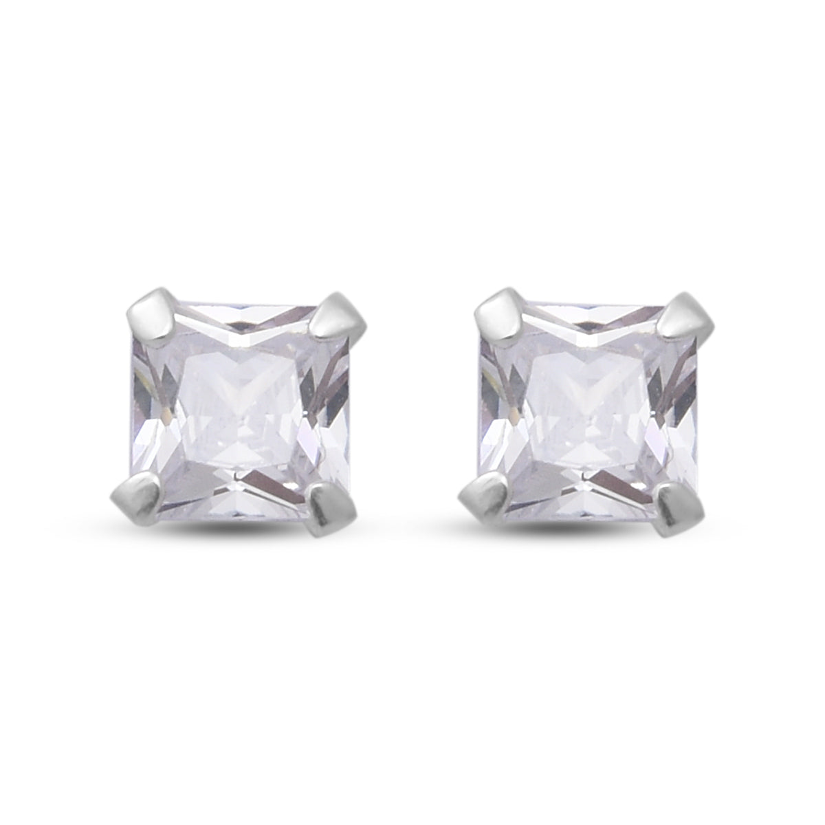 Weißer Zirkonia, Grüner Zirkonia Schmuckset   ca. 3,00 ct.