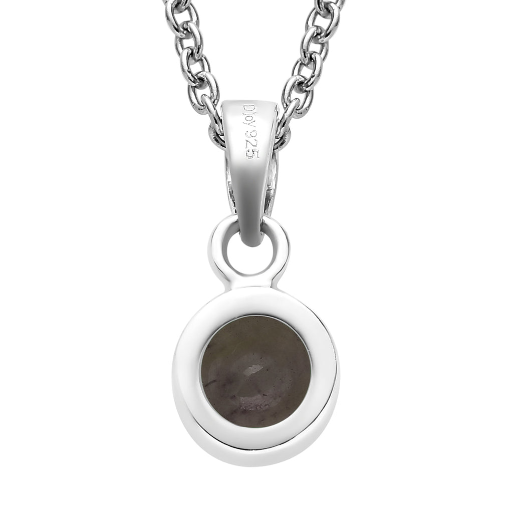 2er Set - Weißer Topas-Anhänger mit Kette und Ohrringe, 925 Silber Edelstahl, ca. 3.50 ct