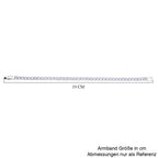 2er Weiße Zirkonia-Ohrstecker mit Armband, reines Messing ca. 21.00 ct