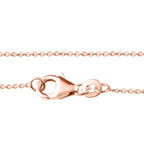 Rose De France Amethyst-Anhänger mit Kette, 925 Silber rosévergoldet ca. 11,68 ct