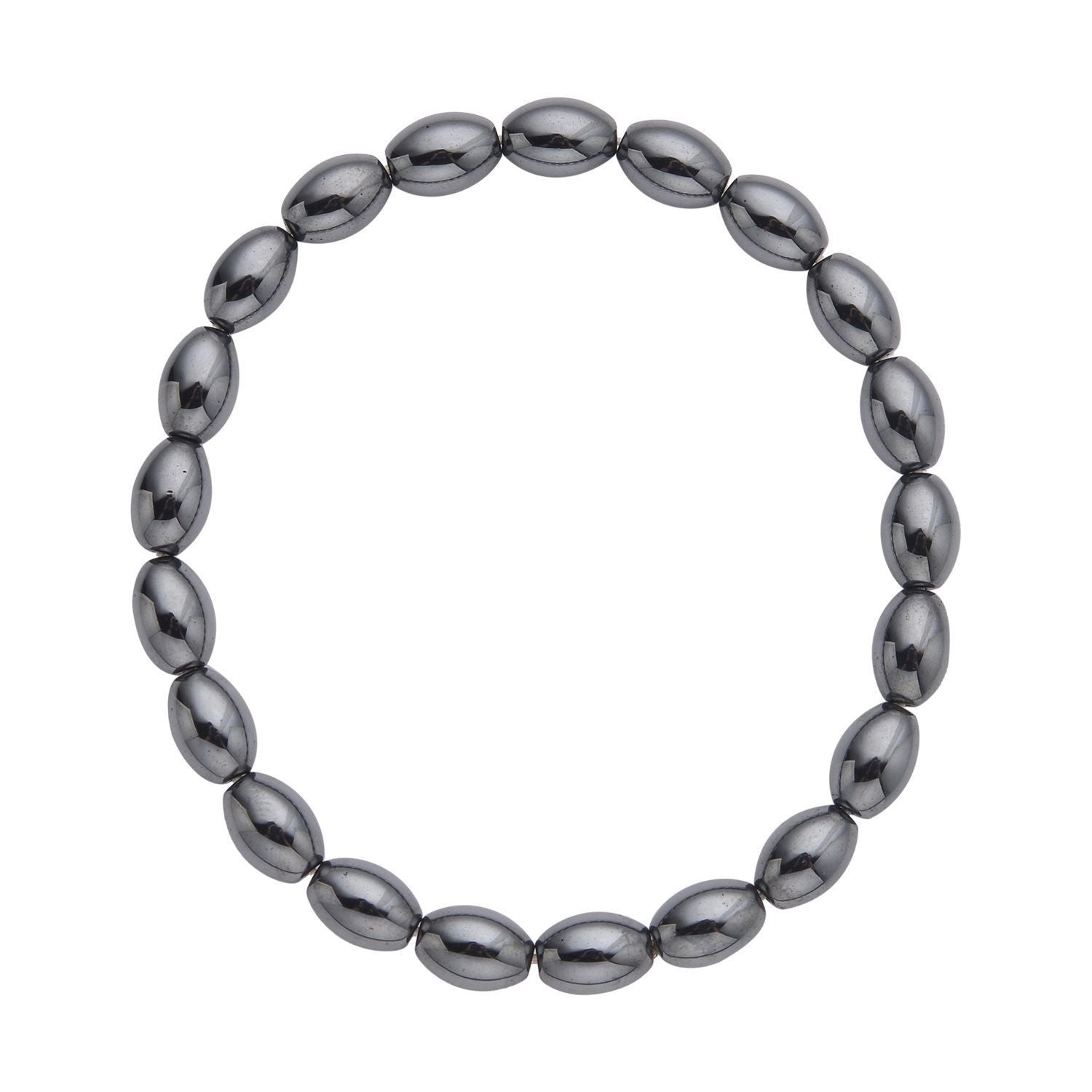 2er Set Hämatit Armbänder, Fass ca. 160.00 ct