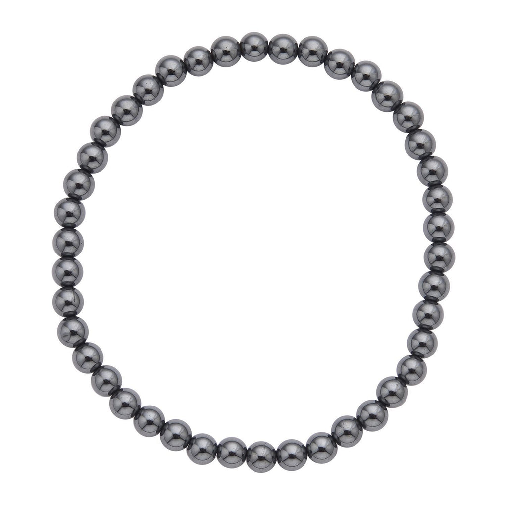 2er Set Hämatit Armbänder, Rund-Kugel ca. 166,00 ct
