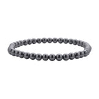 2er Set Hämatit Armbänder, Rund-Kugel ca. 166,00 ct