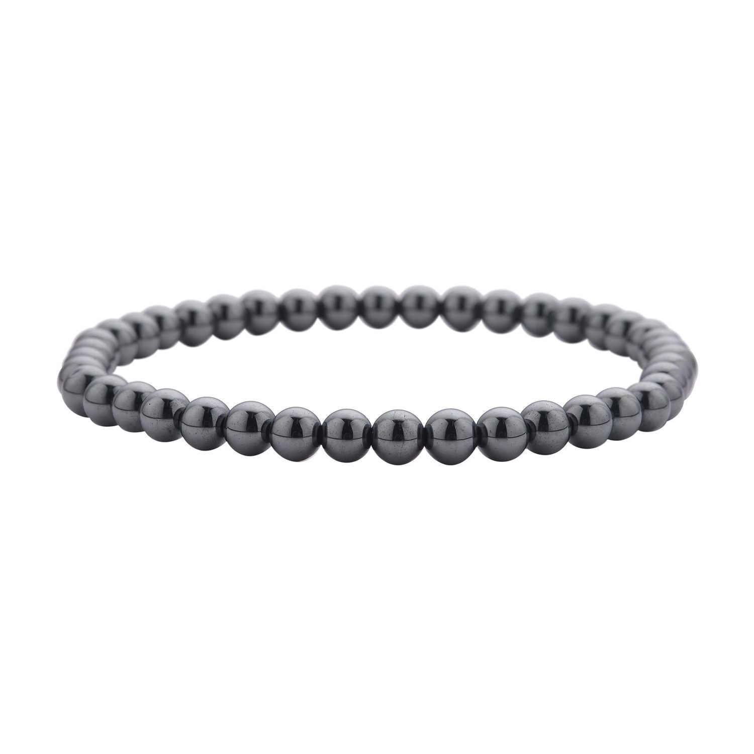 2er Set Hämatit Armbänder, Rund-Kugel ca. 166,00 ct