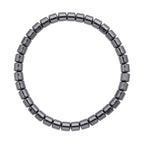 2er Set Hämatit Armbänder, Rund-Kugel ca. 166,00 ct