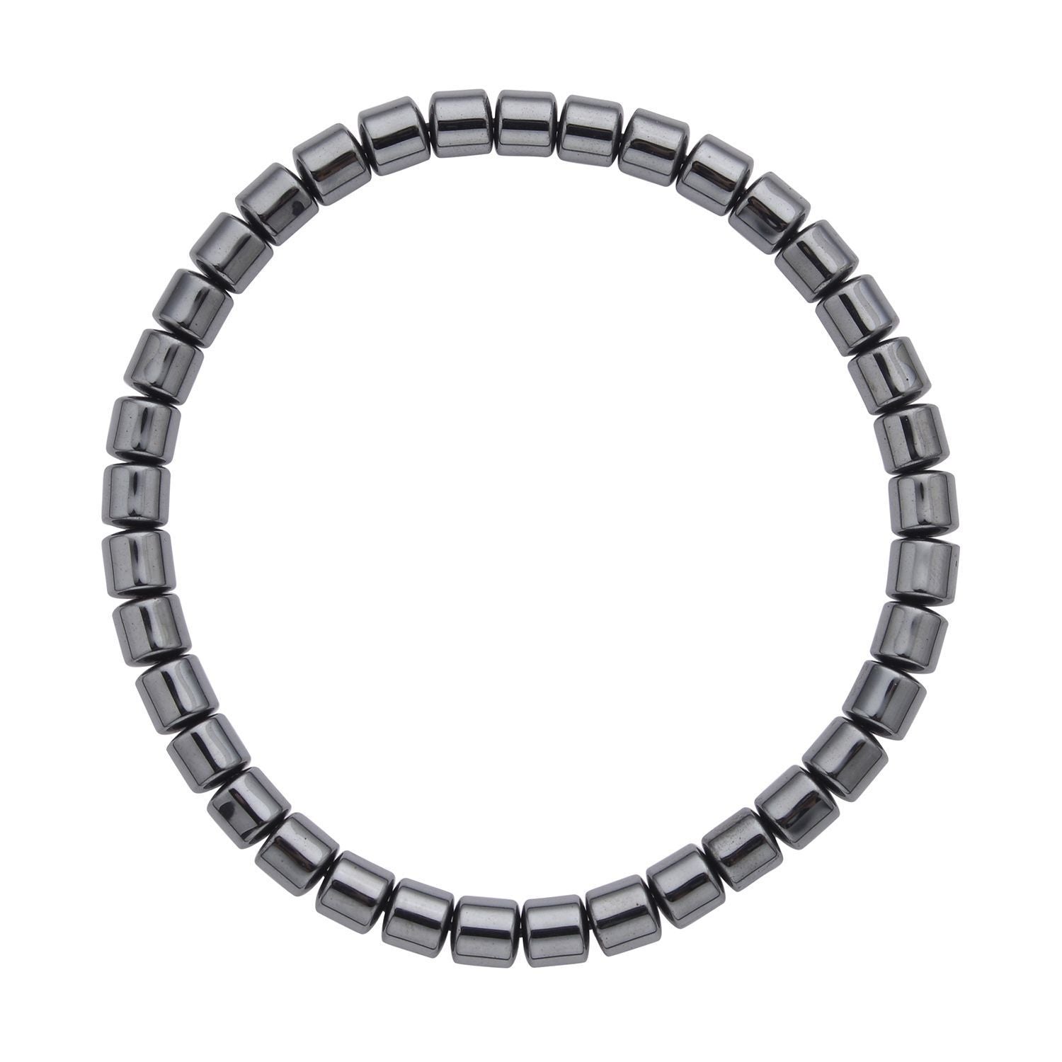 2er Set Hämatit Armbänder, Rund-Kugel ca. 166,00 ct