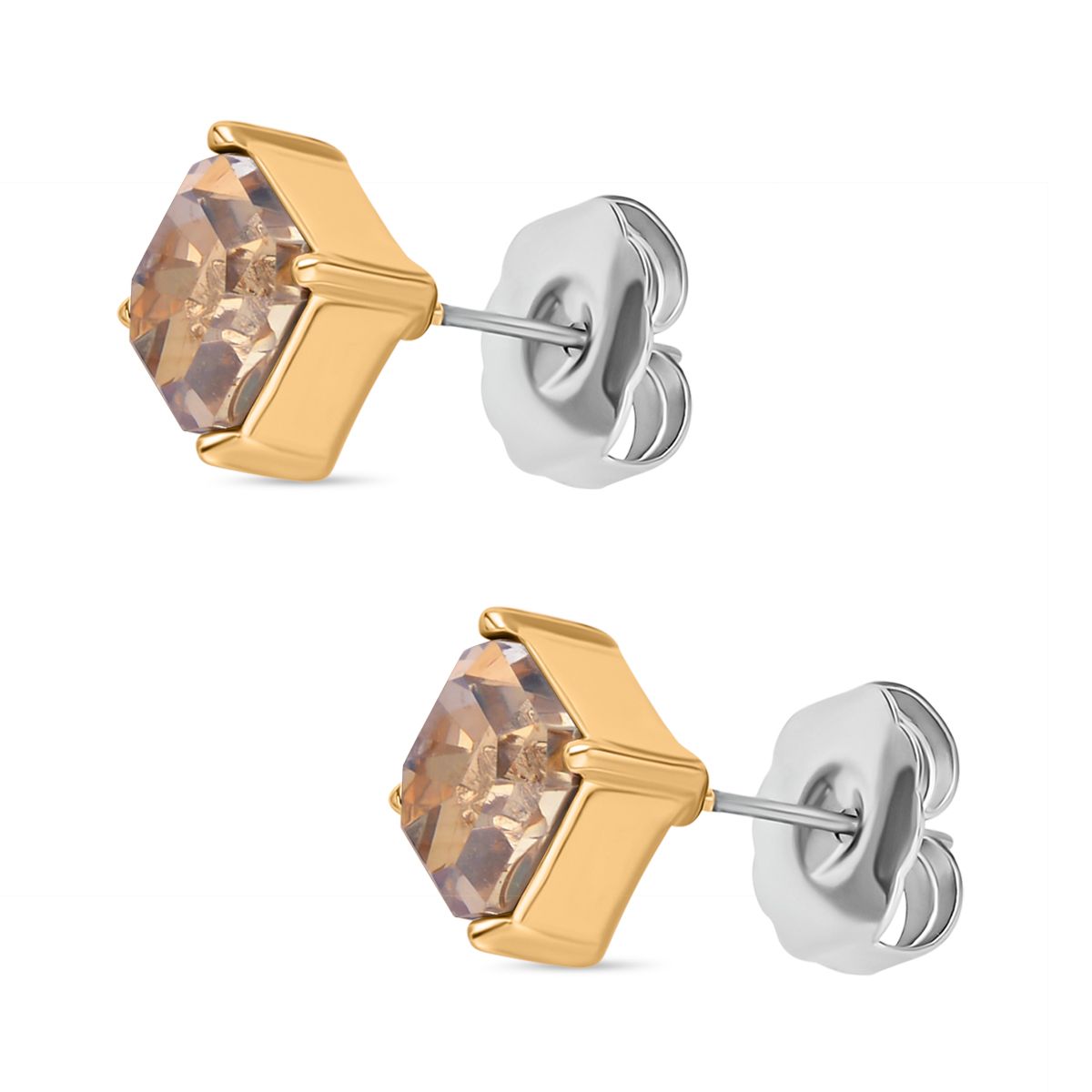 Mehrfarbiger Kristall, weißer Kristall, Schmuckset 13.50 ct