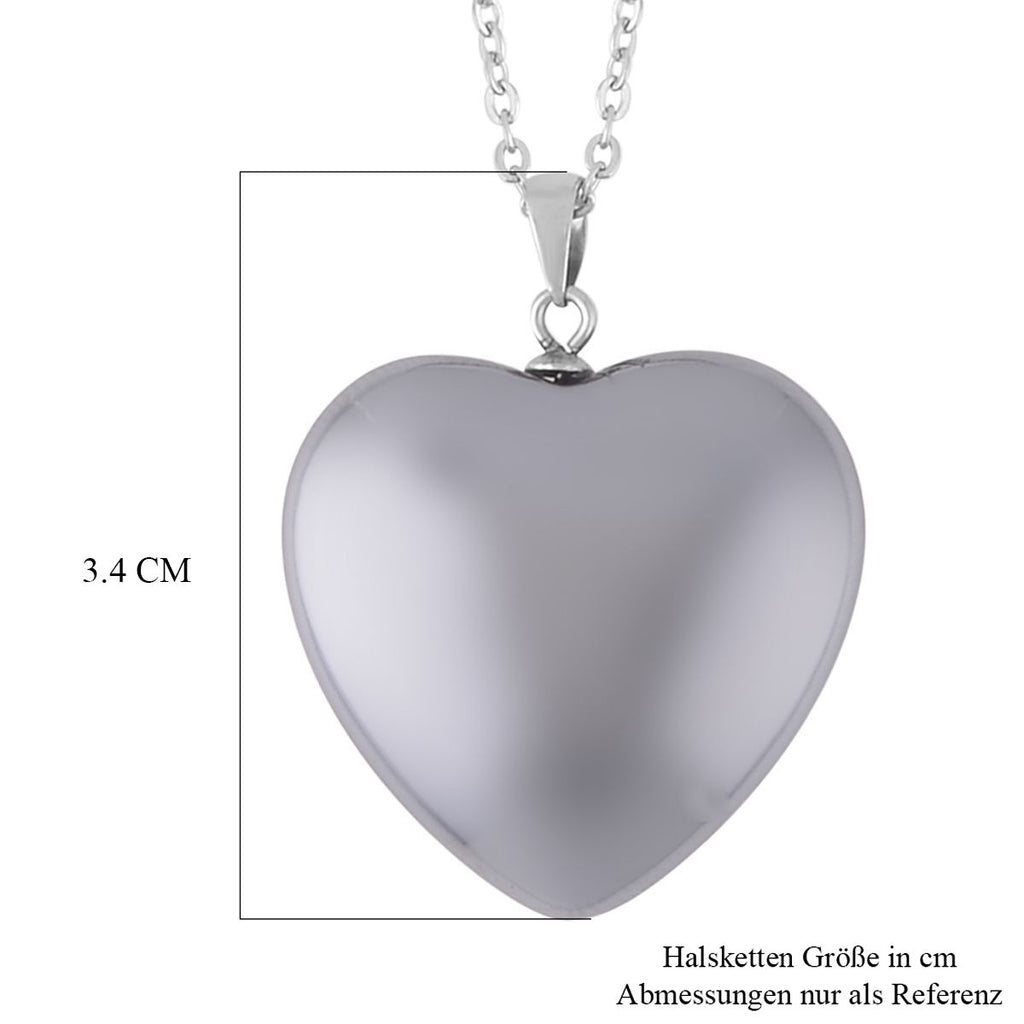 Terahertz Schmuckset Reiner Edelstahl und Edelstahl