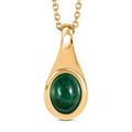 Kagem sambischer Smaragd-Anhänger mit Kette - 2 ct.