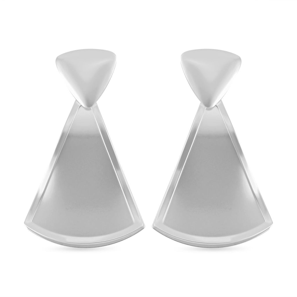 2er Set - geometrische Design-Ohrringe im Schmukset