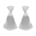 2er Set - geometrische Design-Ohrringe im Schmukset
