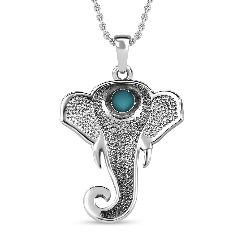 AA Sleeping Beauty Türkis Schmuckset 925 Silber platiniert ca. 0.52 ct