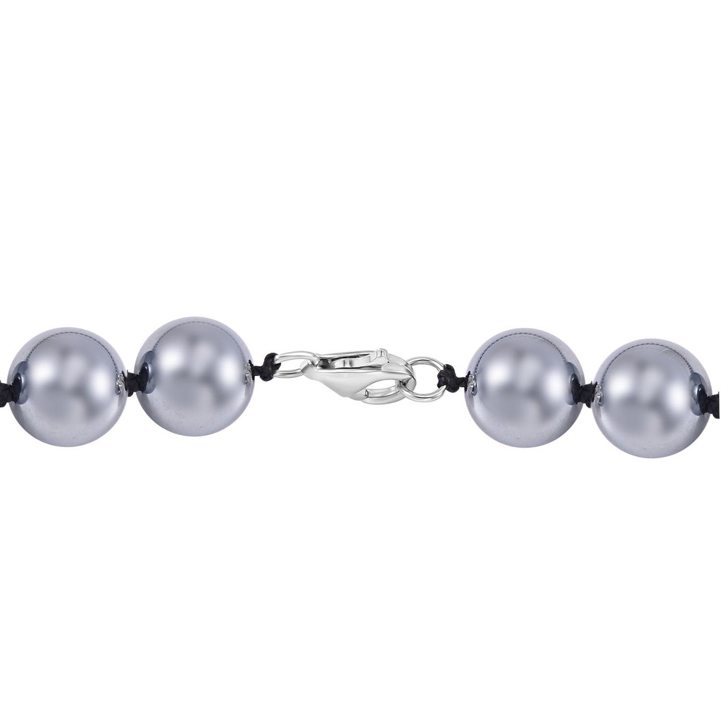 2er Set Teraherz Halskette und Armband im Schmuckset, 925 Silber rhodiniert ca. 423.85 ct
