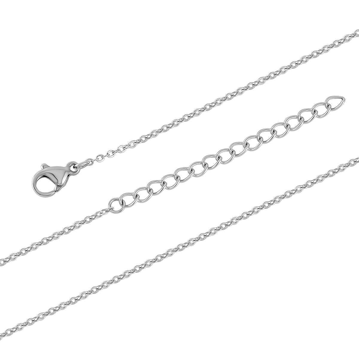 3er Set Lila Kristall Anhänger mit Kette und Ohrstecker im Schmuckset