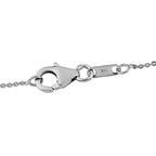 Sierra Nevada Türkis Anhänger mit Kette, 925 Silber platiniert ca. 6.59 ct