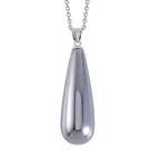 Terahertz Schmuckset 925 Silber rhodiniert und Edelstahl
