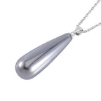 Terahertz Schmuckset 925 Silber rhodiniert und Edelstahl