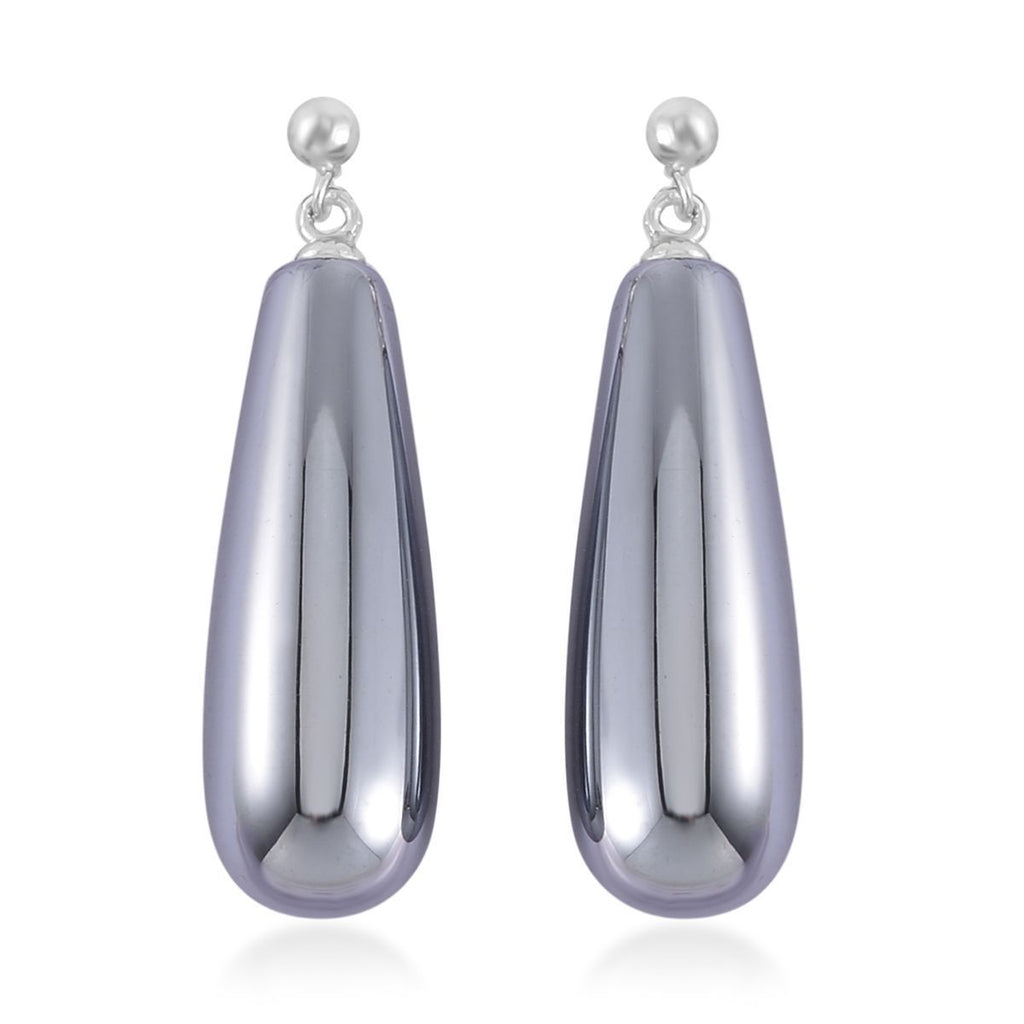 Terahertz Schmuckset 925 Silber rhodiniert und Edelstahl