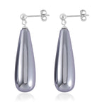 Terahertz Schmuckset 925 Silber rhodiniert und Edelstahl