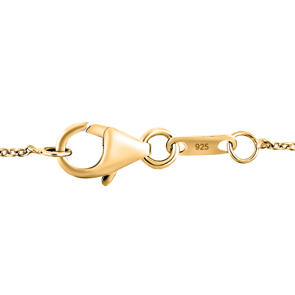 Kagem sambischer Smaragd-Anhänger mit Kette, ca. 50 cm, 925 Silber vergoldet ca. 6.20 ct