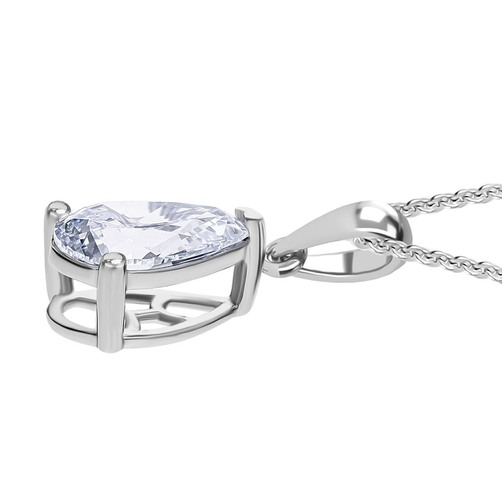 LUXURIANT VS-EF Labor Diamant Ring und SGL zertifizierter SI-GH Labor Diamant Anhänger mit 50cm Kette