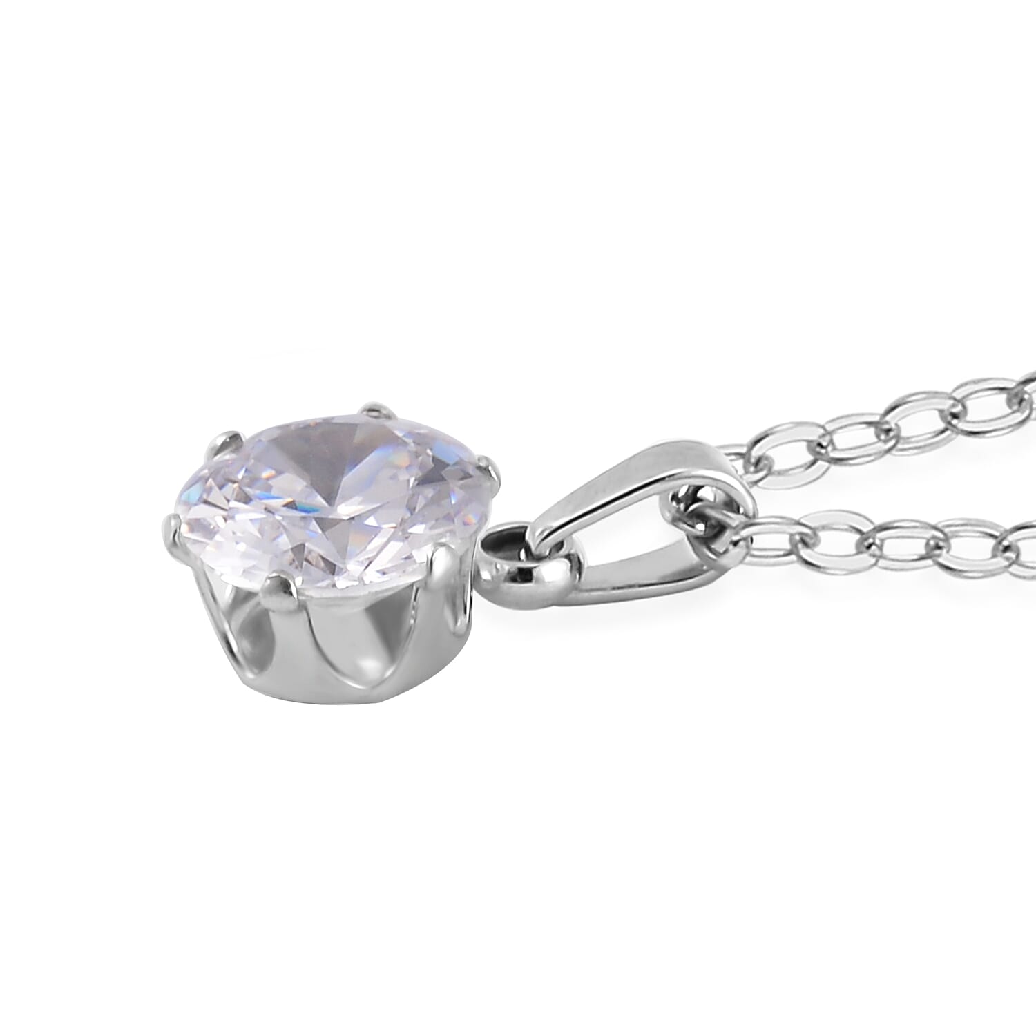9er Set - 5 Anhänger, 5 Ohrstecker, 1 Edelstahl Kette (7-8 Werktage Lieferzeit) ca. 0.10 ct