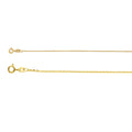 2er-Set, italienische Venezianer- und Belcher-Kette, 50cm