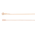 2er-Set, Italienische Venezianer und Belcherkette in rosévergoldetem Silber, 50 cm