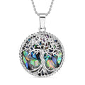 Abalone Muschel Schmuckset Reiner Edelstahl und Legierung ca. 2.00 ct
