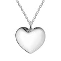 Herz Anhänger mit Kette im Schmuckset, 925 Silber ca. 3,50g