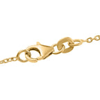 GP Trionfo Kollektion - AA Citrin Anhänger mit Kette, 925 Silber Gelbgold Vermeil, ca. 2.09 ct