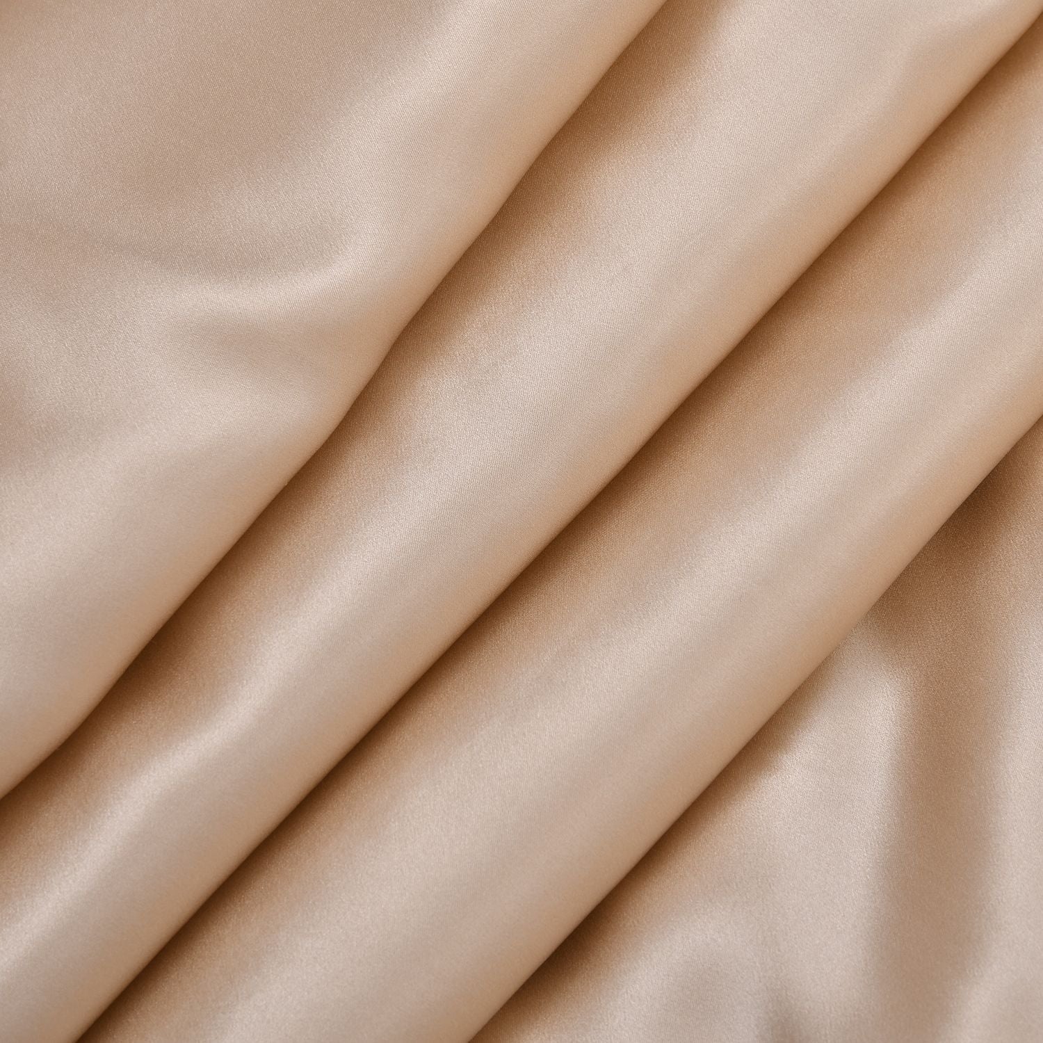 Serenity Night - 100% Maulbeerseide Sommerseidendecke mit Seidenfüllung Daunenkissen und Seidenkissenbezug Beige