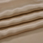 Serenity Night - 100% Maulbeerseide Sommerseidendecke mit Seidenfüllung Daunenkissen und Seidenkissenbezug Beige