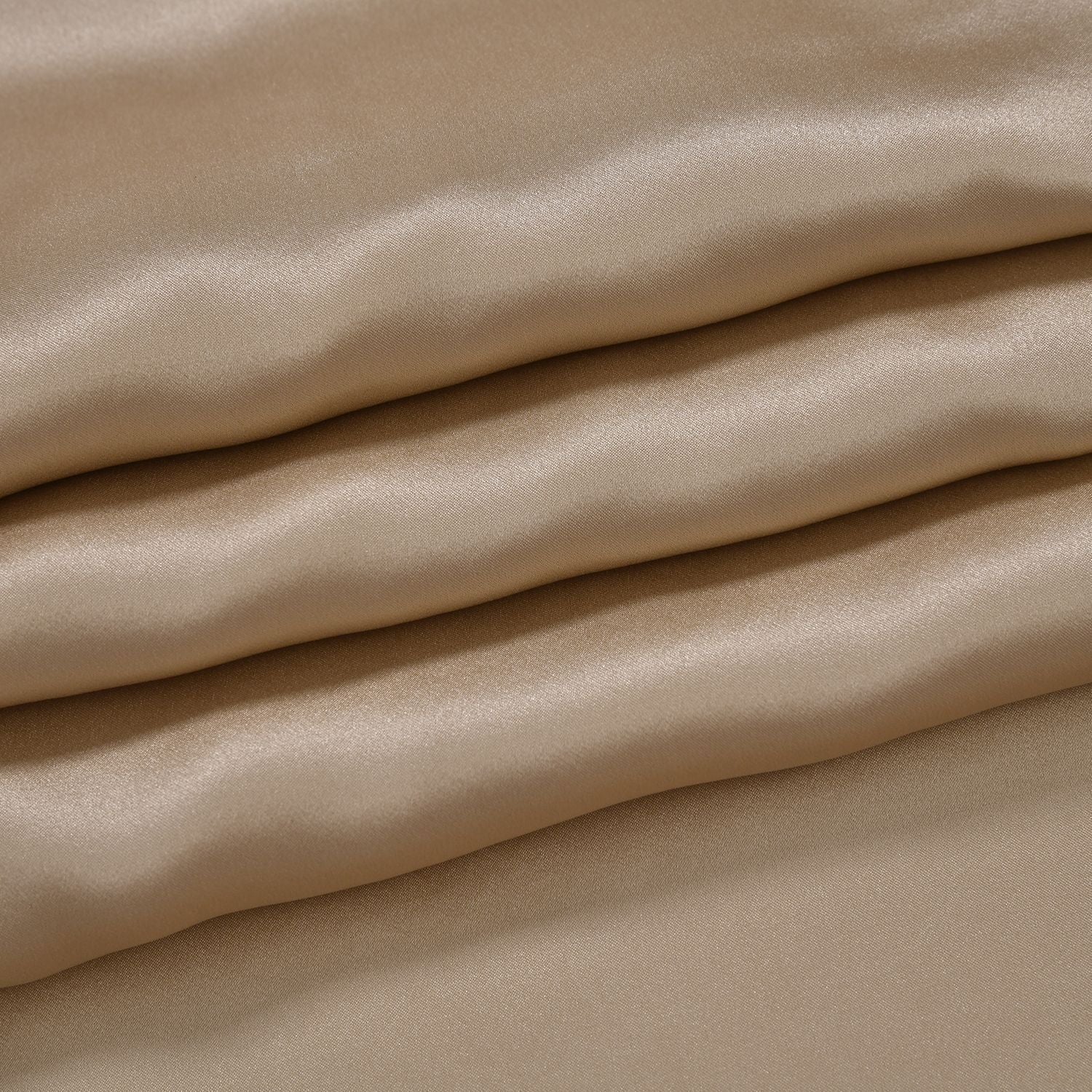 Serenity Night - 100% Maulbeerseide Sommerseidendecke mit Seidenfüllung Daunenkissen und Seidenkissenbezug Beige