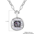 Moissanit Schmuckset 925 Silber rhodiniert ca. 7,24 ct.