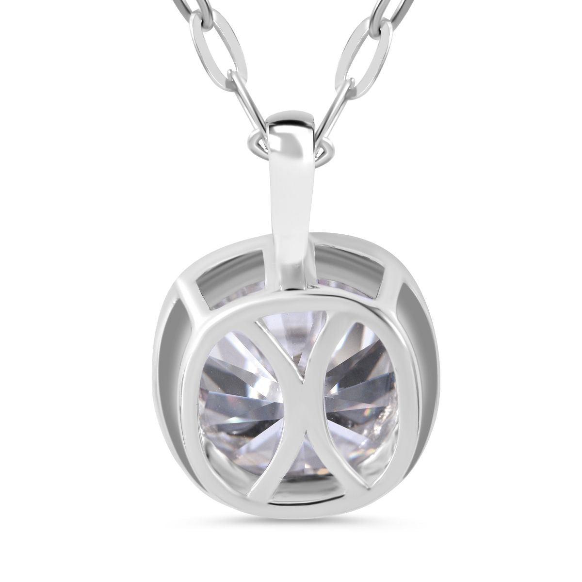 Moissanit Schmuckset 925 Silber rhodiniert ca. 7,24 ct.