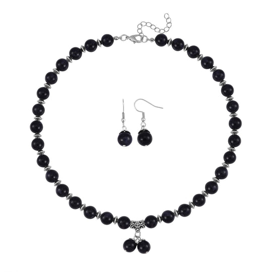 Rosenquarz Schmuckset 925 Silber Antik-silber-Plattierung und Legierung Antik-silber-Plattierung ca. 300.00 ct