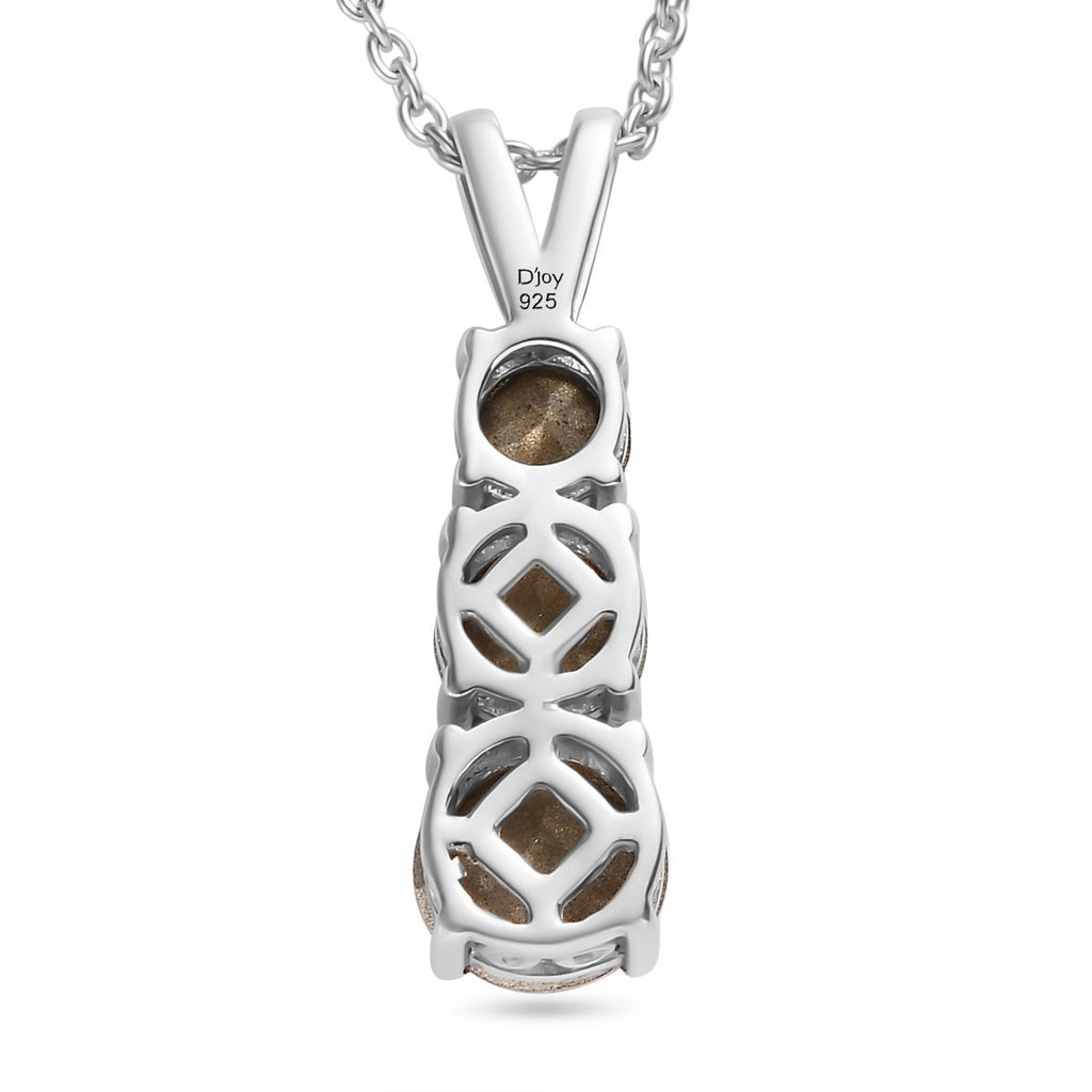 AB Kristall Schmuckset 925 Silber platiniert ca. 2,34 ct.