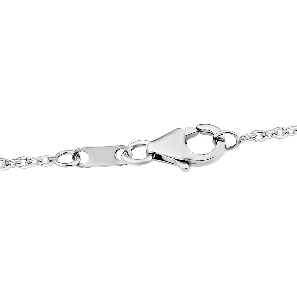 AB Kristall Schmuckset 925 Silber platiniert ca. 2,34 ct.