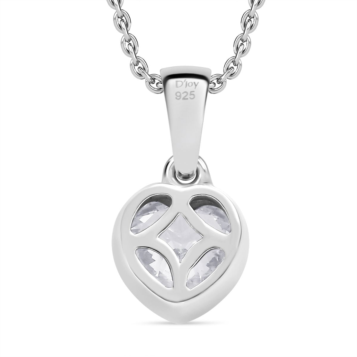 Feinster Zirkonia Schmuckset 925 Silber platiniert ca. 3,23 ct.