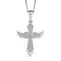 Moissanit Anhänger mit Kette - 0,25 ct.
