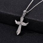 Moissanit Schmuckset 925 Silber platiniert, 925 Silber rhodiniert ca. 0.25 ct