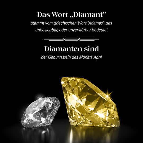 Grüner Diamant, Weißer Diamant Schmuckset 925 Silber platiniert ca. 1.00 ct